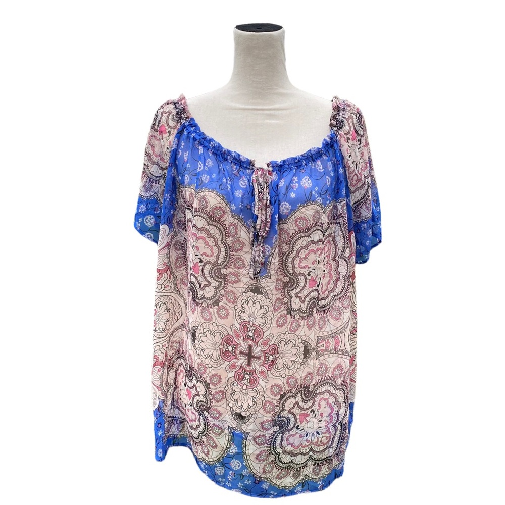 NWT Blouse Lightweight Flowy Size Stitch Fix Renee C Size 3X